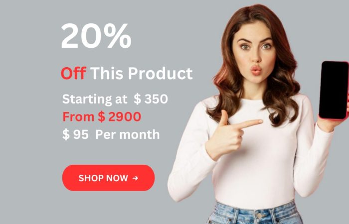 Sale Smartphone Slider